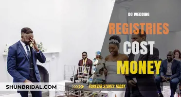 How Much Do Wedding Registries Cost?