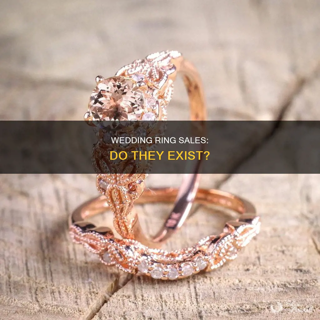 do wedding rings ever go on sale