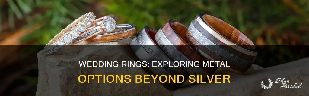 do wedding rings have to be silver