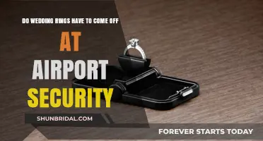 Airport Security and Wedding Rings: Do They Mix?