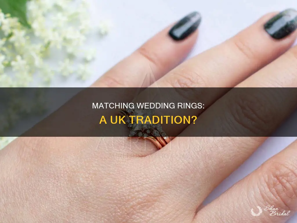 do wedding rings have to match uk