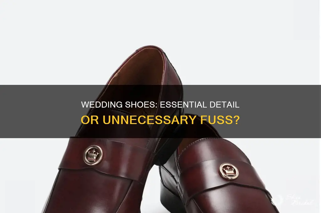 do wedding shoes matter
