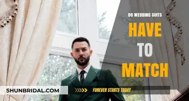 Wedding Suits: Matching or Mix-and-Match?