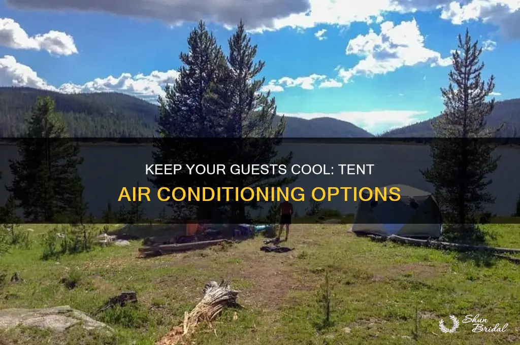 do wedding tents have air conditioner
