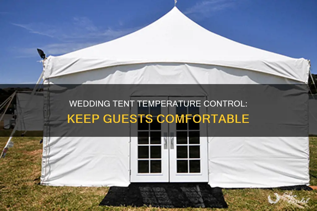 do wedding tents hold in heat