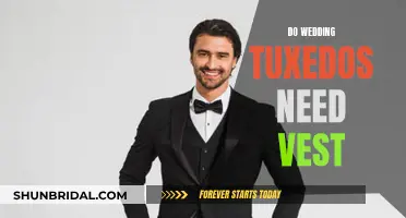 Tuxedos and Vests: A Match Made in Wedding Heaven