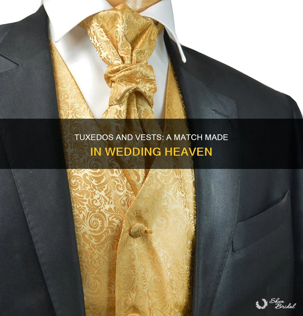 do wedding tuxedos need vest