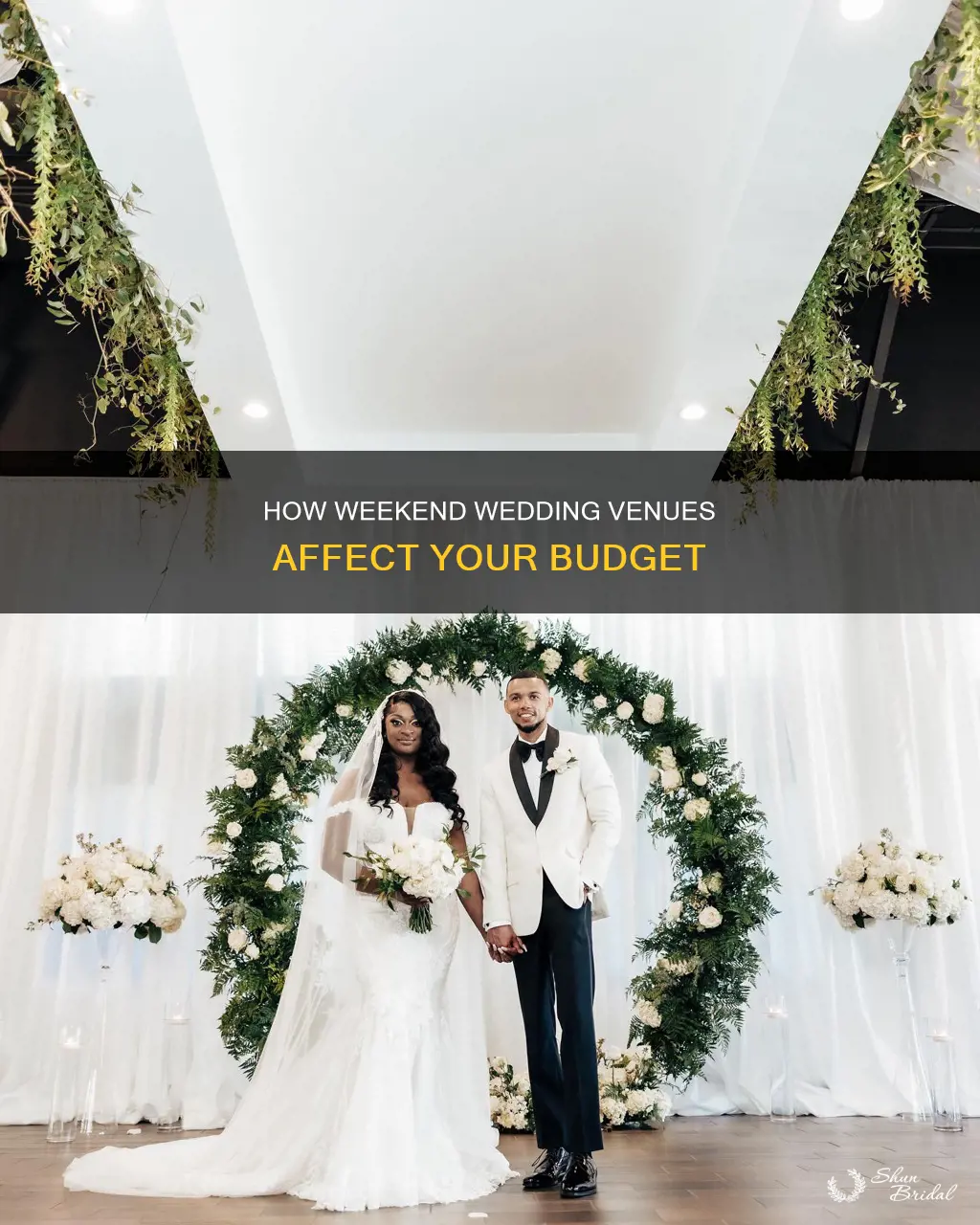 do wedding venues change prices based on weekends