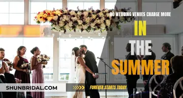 Summer Wedding Venue Pricing: What to Expect