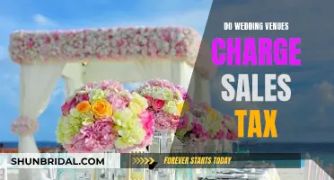 Sales Tax at Wedding Venues: What's the Deal?