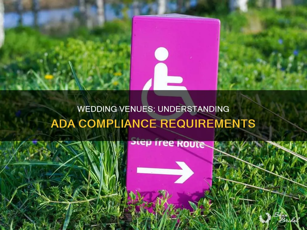 do wedding venues have to be ada compliant