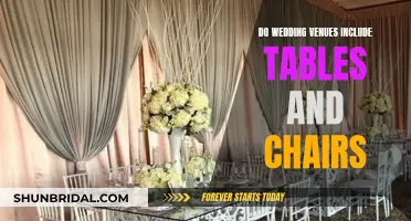 Wedding Venues: What Furniture Is Included?