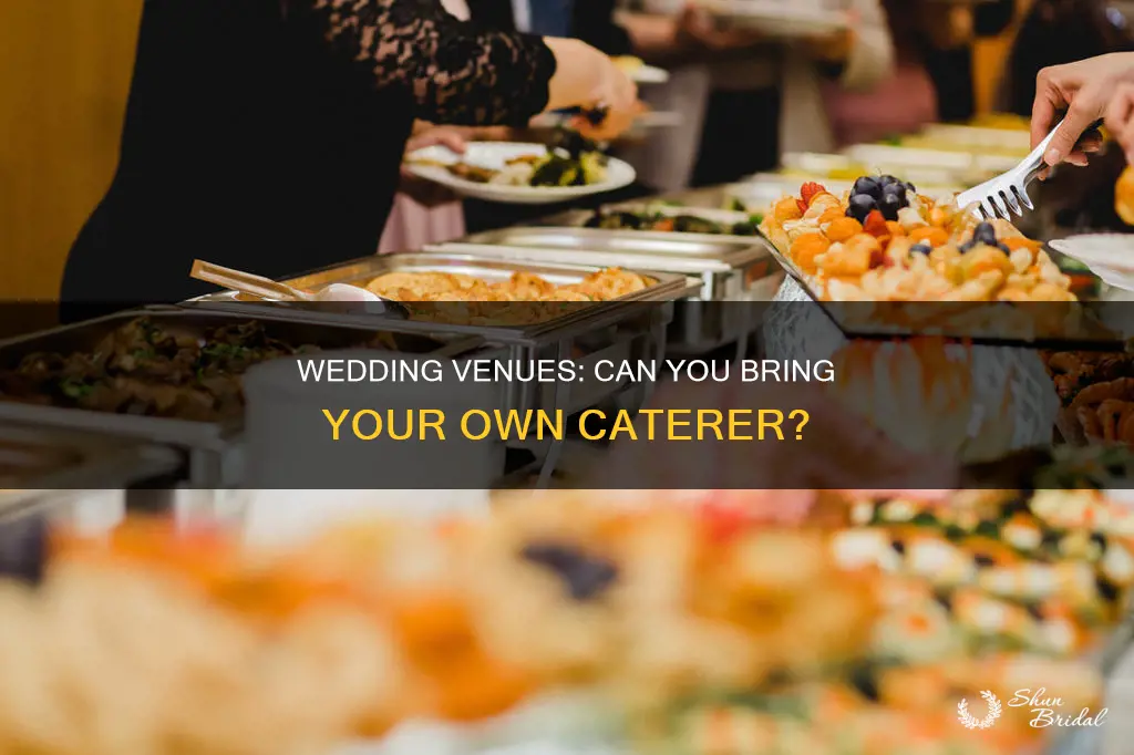 do wedding venues let you do your own catering