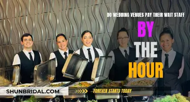 Wait Staff Pay: Wedding Venues by the Hour?