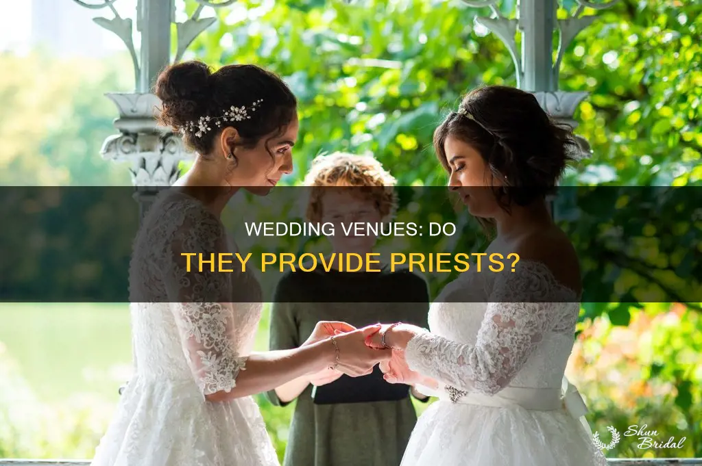 do wedding venues provide priests