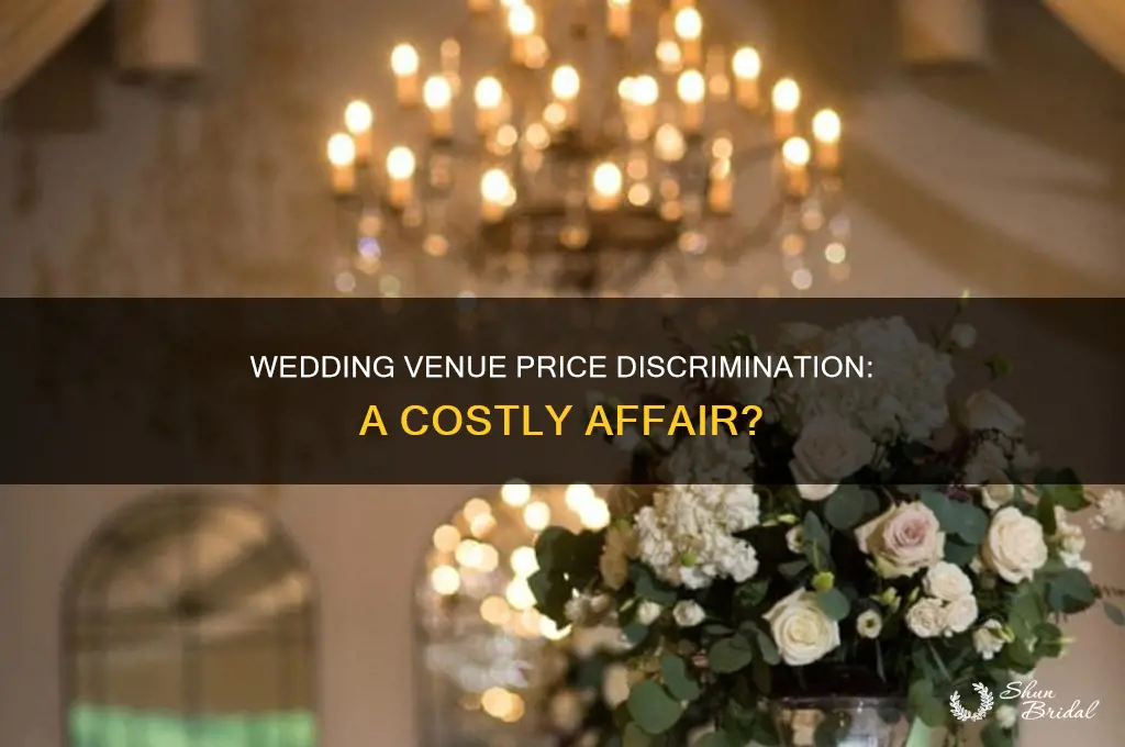 do wedding venus practice price discrimination