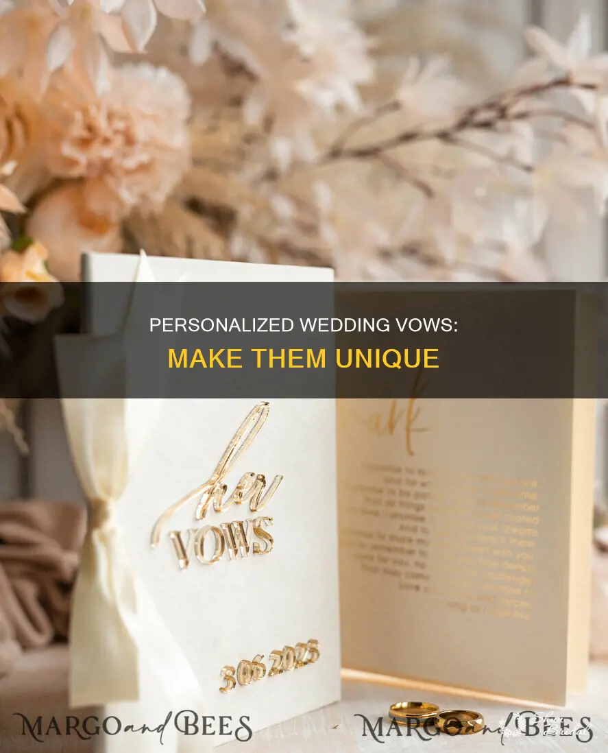 do wedding vows always have to be standard