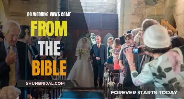 Wedding Vows: Bible-Inspired or Not?