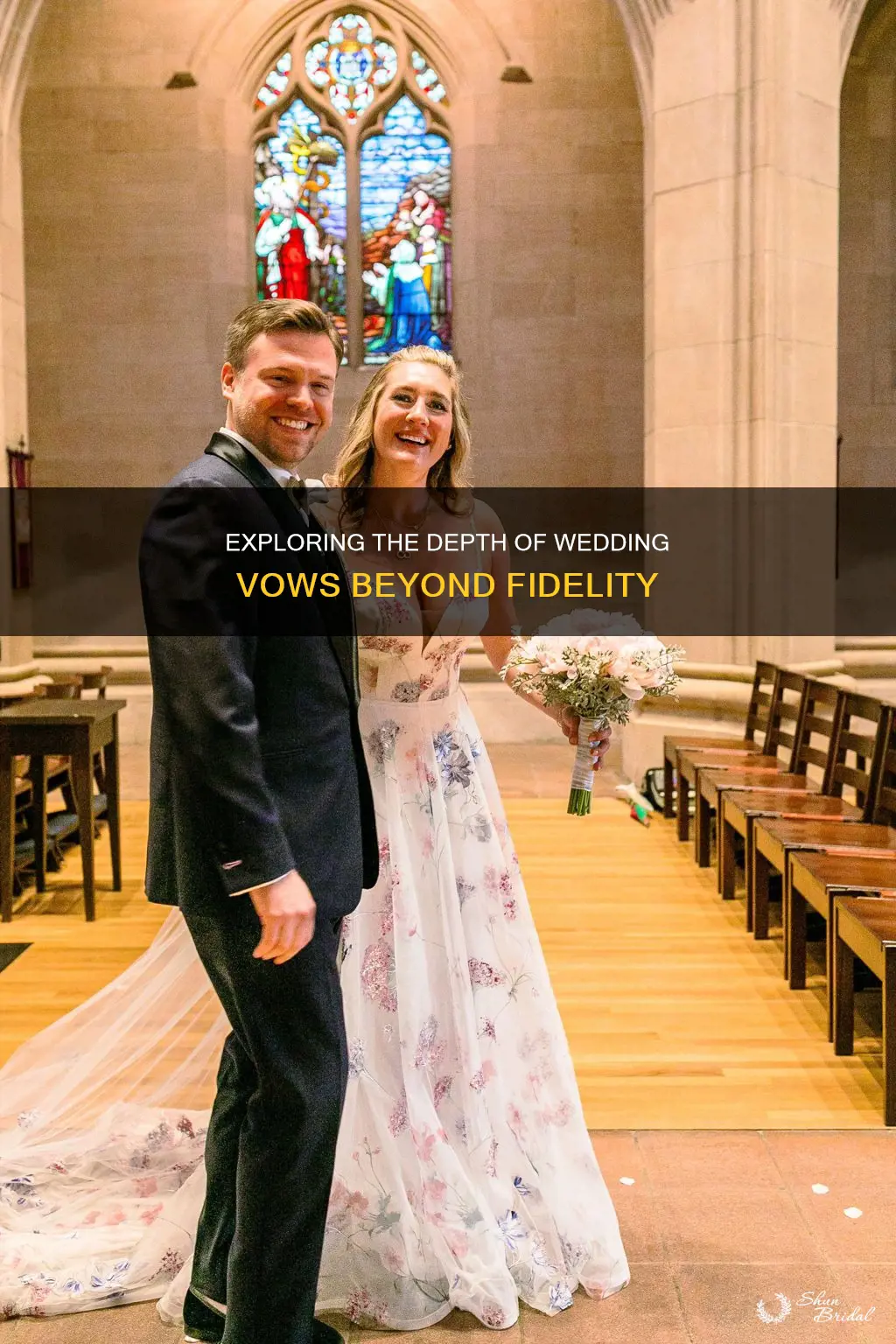 do wedding vows only imply fidelity