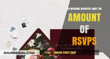 Wedding Websites: Unlimited RSVPs or a Capped Guest List?