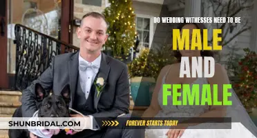 Wedding Witness Requirements: Gender or Number?