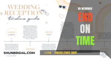 Do Weddings Ever End on Time?