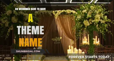 Theming Your Wedding: Is It Necessary?