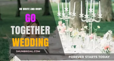 White and Ivory Wedding Harmony: A Timeless Color Combination Guide