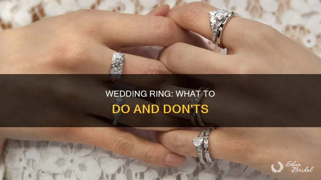 do with wedding ring