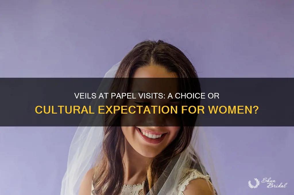 do women have to wear veils to papel visits