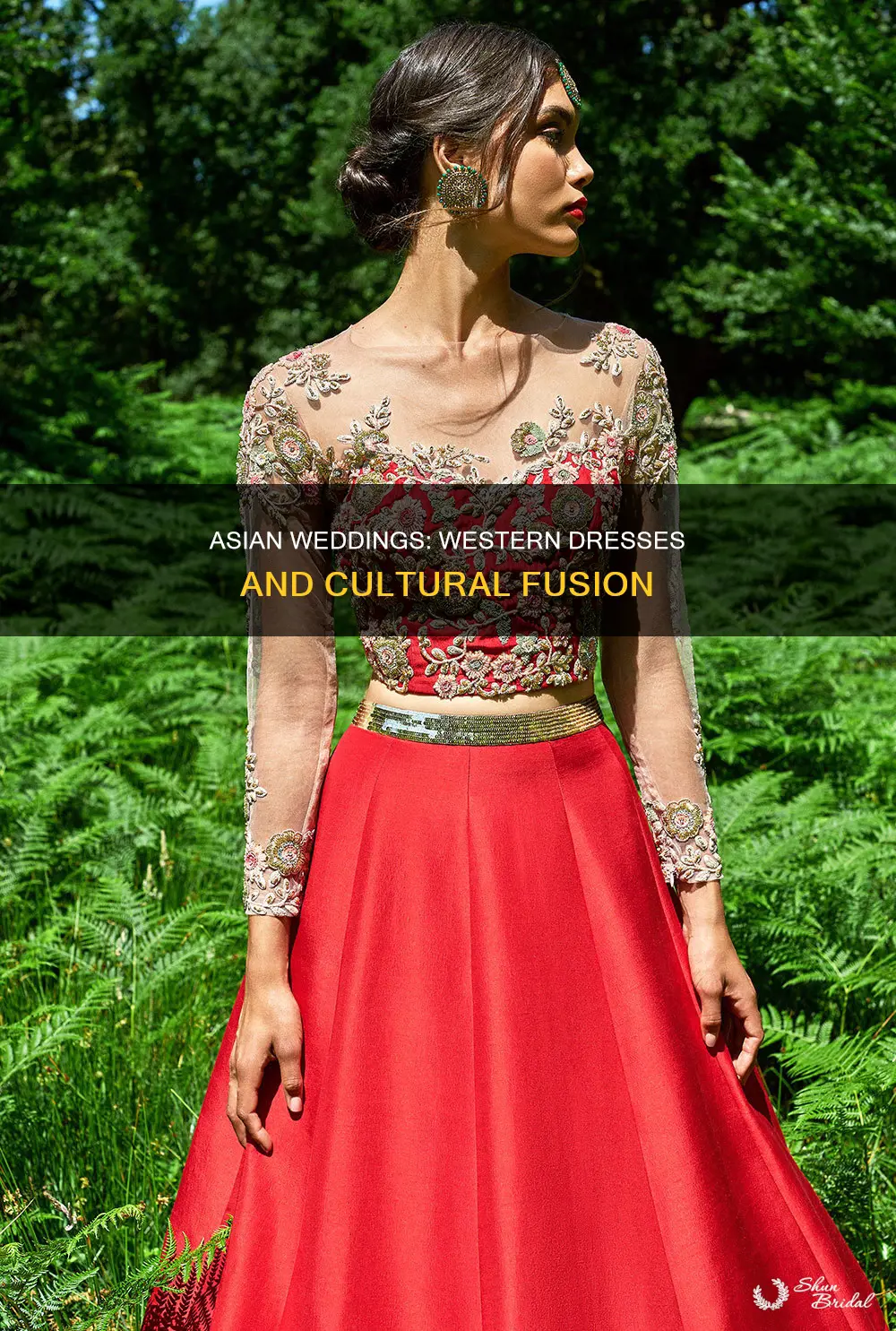 do women in asia wear western wedding dress