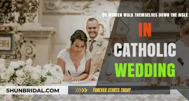 Who Gives the Bride Away in Catholic Weddings?