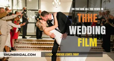 Should Every Wedding Vow Be Included in Your Wedding Film?