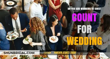 Should Wedding Vendors and Staff Be Included in Your Guest Count?