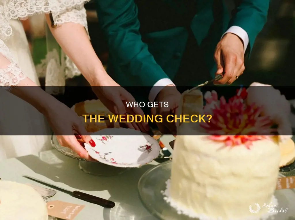 do you address a wedding check to one person