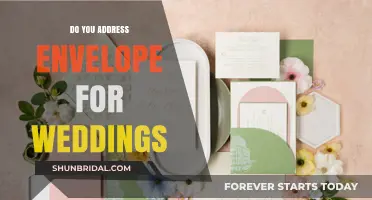 Addressing Wedding Envelopes: A Guide to Etiquette