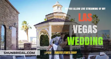 Live Streaming Your Las Vegas Wedding: Is It Possible?