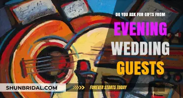 Evening Wedding Guests: Should You Request Gifts? Etiquette Explained