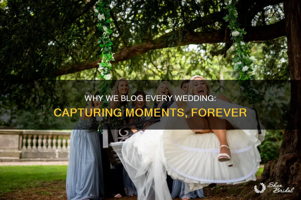 do you blog every wedding photography