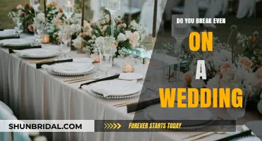 Planning a Wedding: Breaking Even and Beyond