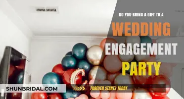 Should You Bring a Gift to a Wedding Engagement Party?