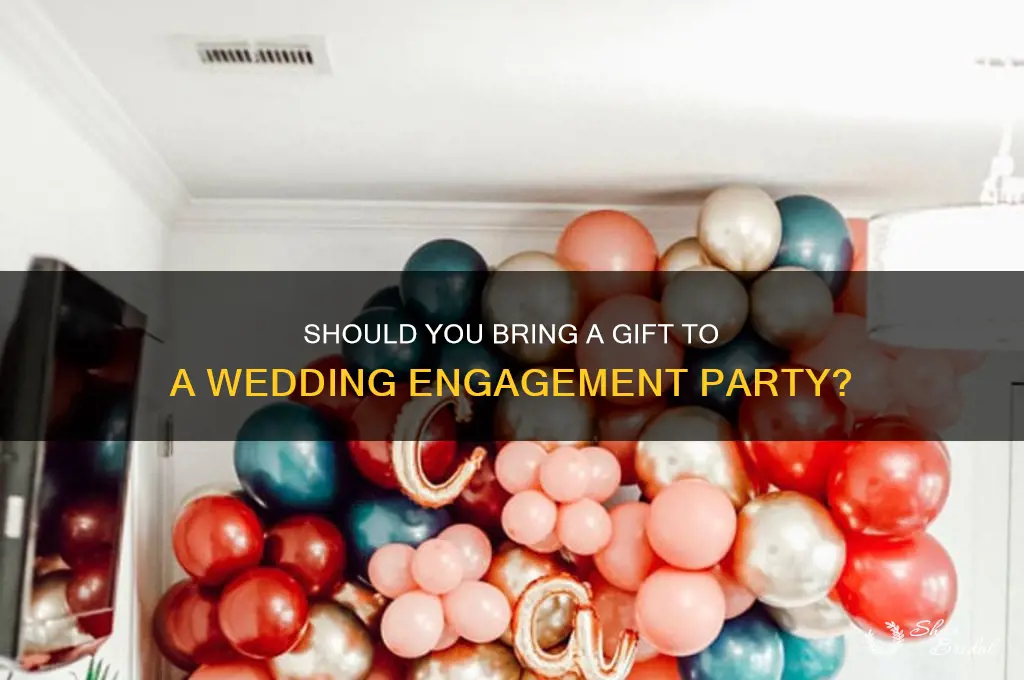 do you bring a gift to a wedding engagement party