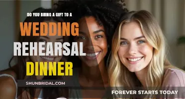 Wedding Rehearsal Dinner Gift Etiquette: To Bring or Not to Bring?