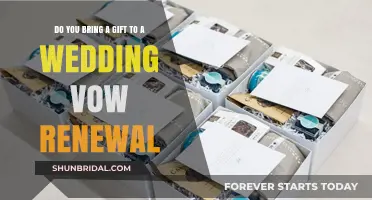 Should You Bring a Gift to a Wedding Vow Renewal?
