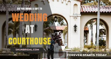 Courthouse Wedding Gift Etiquette: Should You Bring a Present?