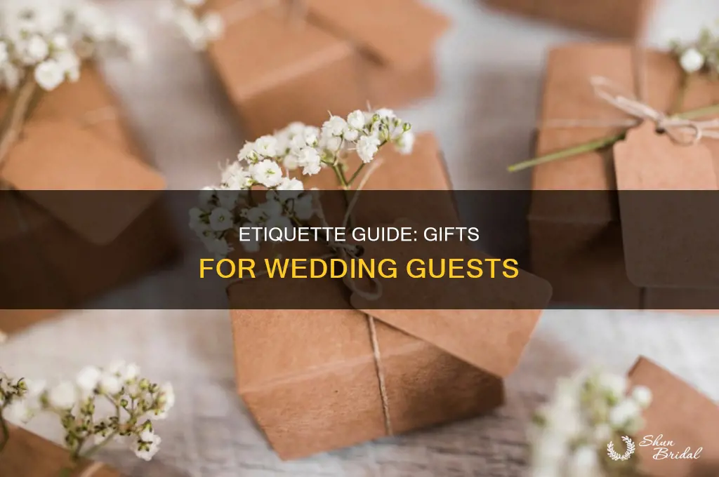 do you bring a present to a wedding