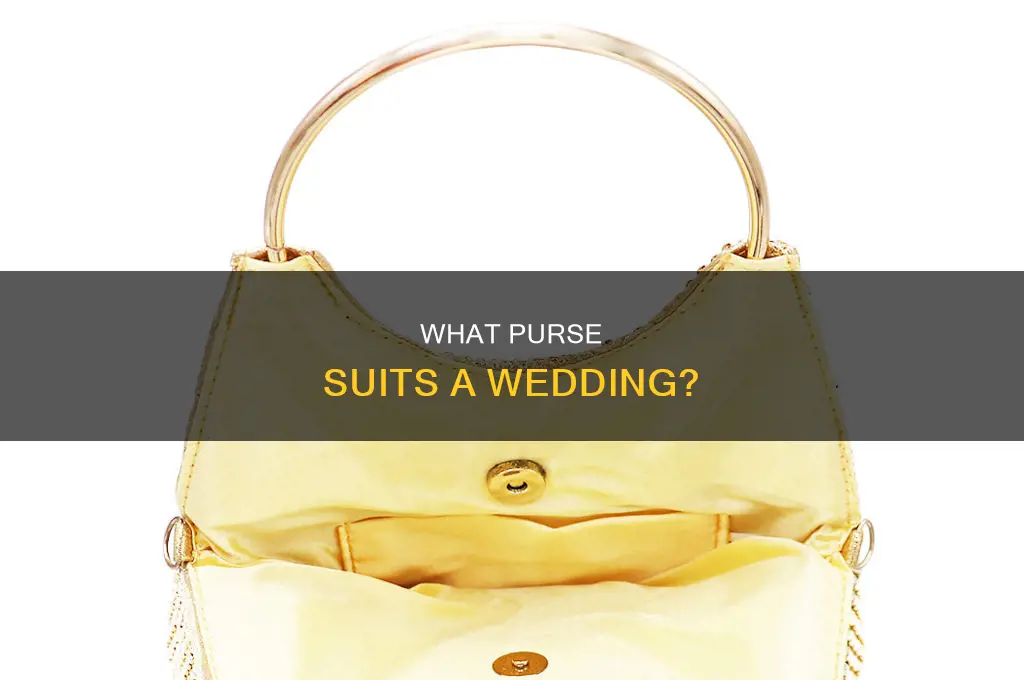 do you bring a purse to a wedding