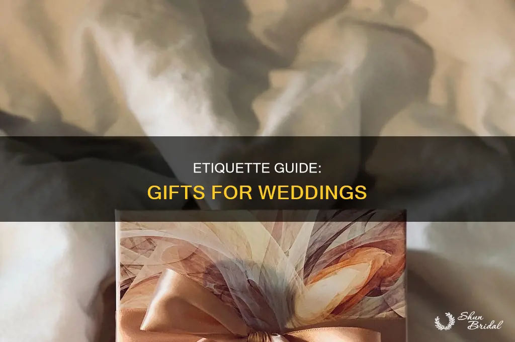do you bring agift to a wedding
