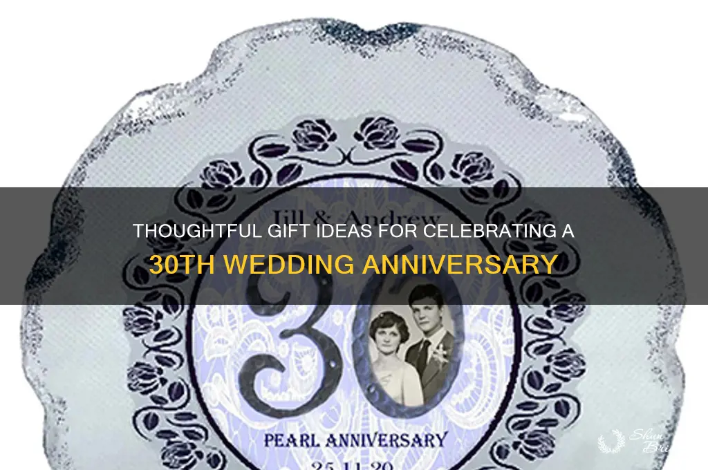 do you bring gift to a 30th wedding anniversary