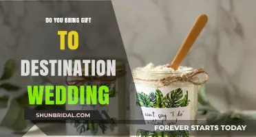 Destination Wedding Etiquette: Should You Bring a Gift?